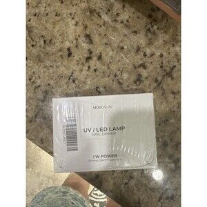 Morovan  LED/UV 5watt Light Portable Nail DryerNIB W/Charger